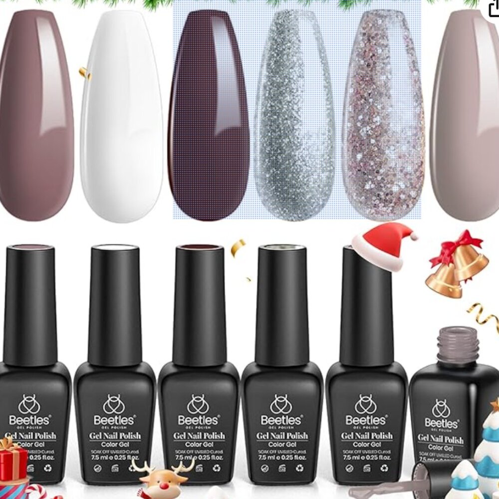 Beetles Gel Nail Kit + primer + polishes